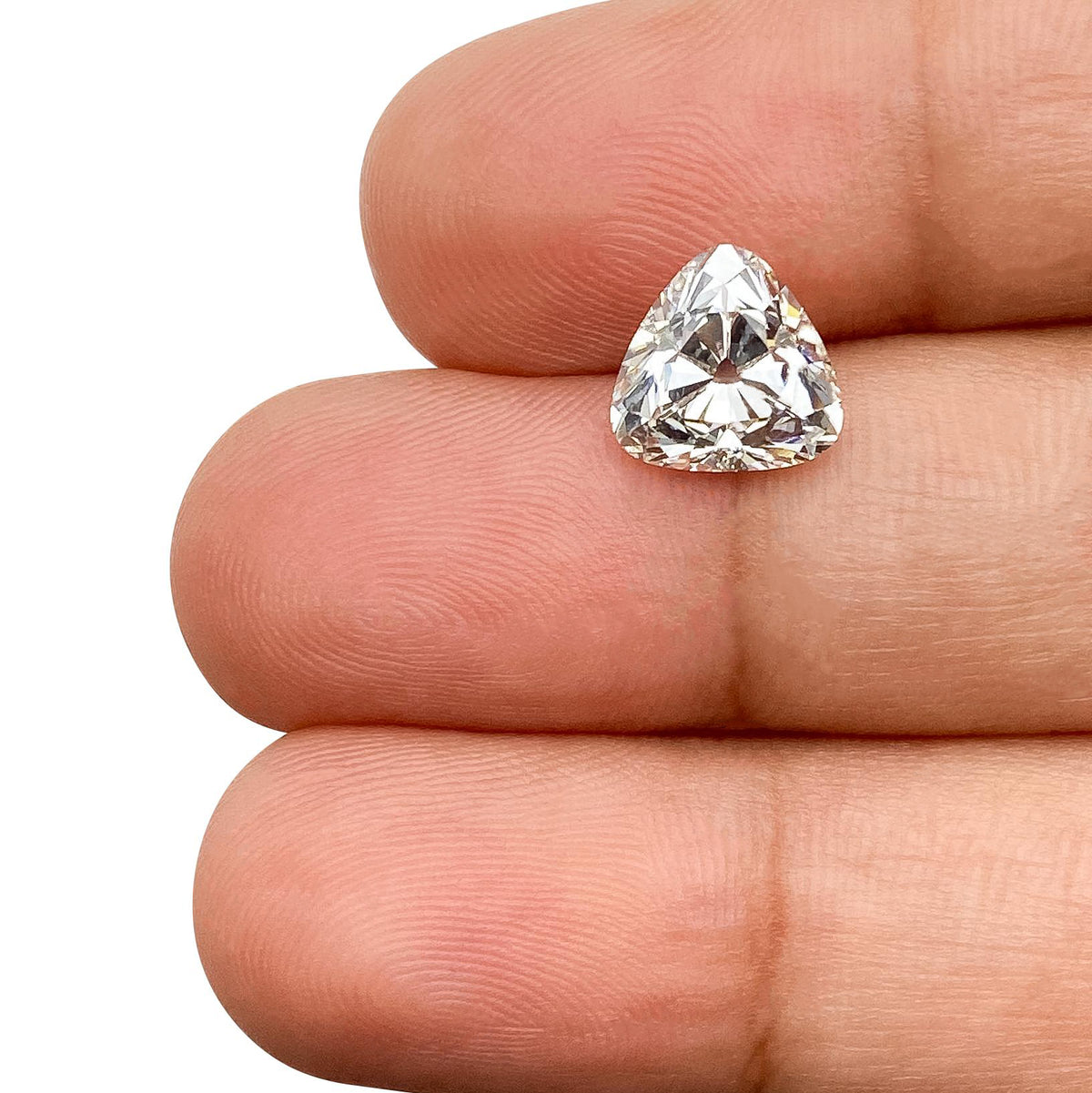 2.12ct | G/VVS2 Trillion Shape Old Mine Cut Lab Diamond (IGI)