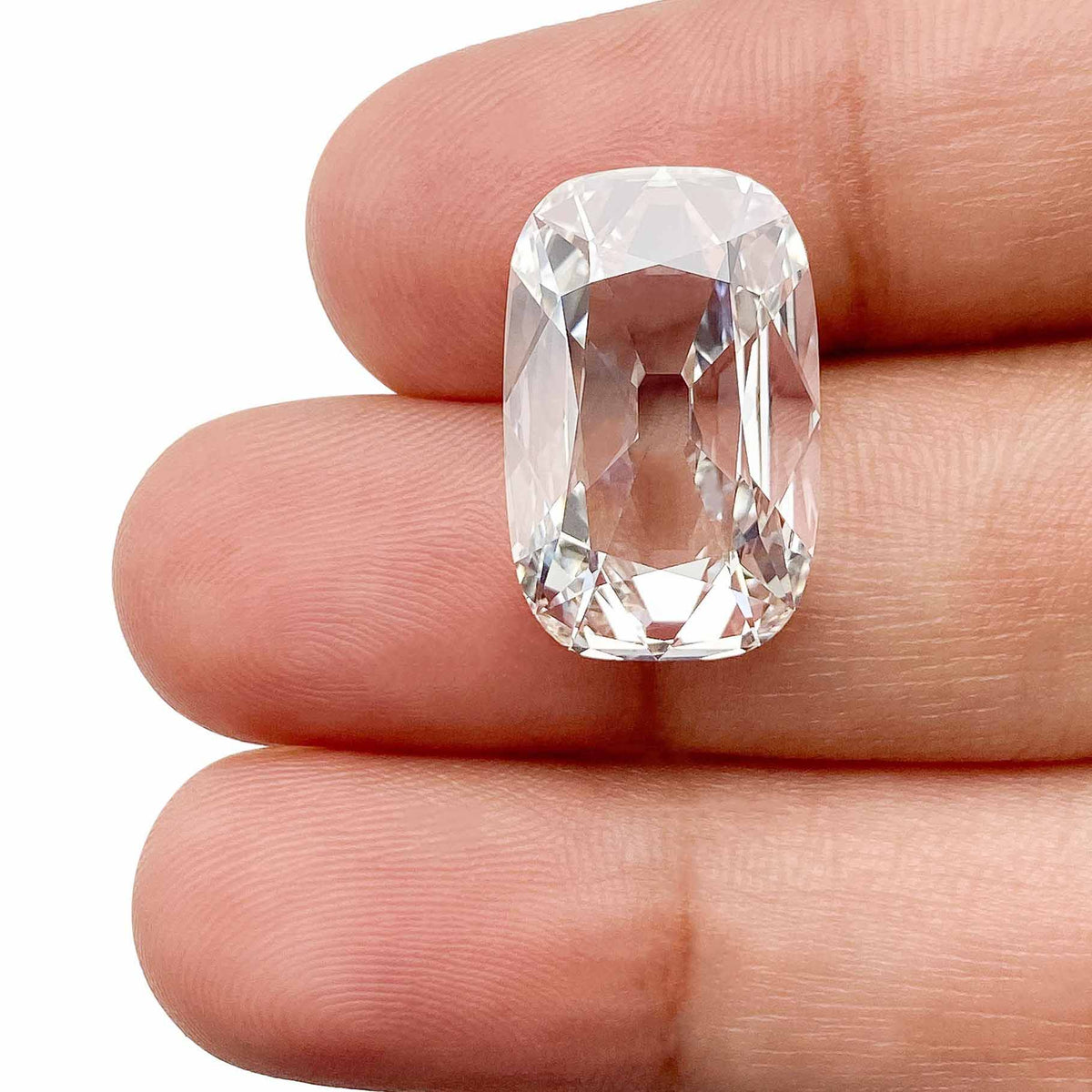 7.55ct | G/VVS2 Antique Cushion Shape Old Mine Cut Lab Diamond (IGI)