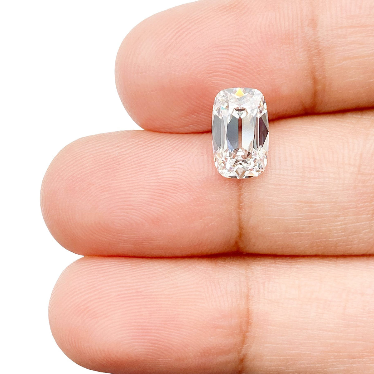 1.78ct | E/VVS2 Cushion Shape Old Mine Cut Lab Diamond (IGI)
