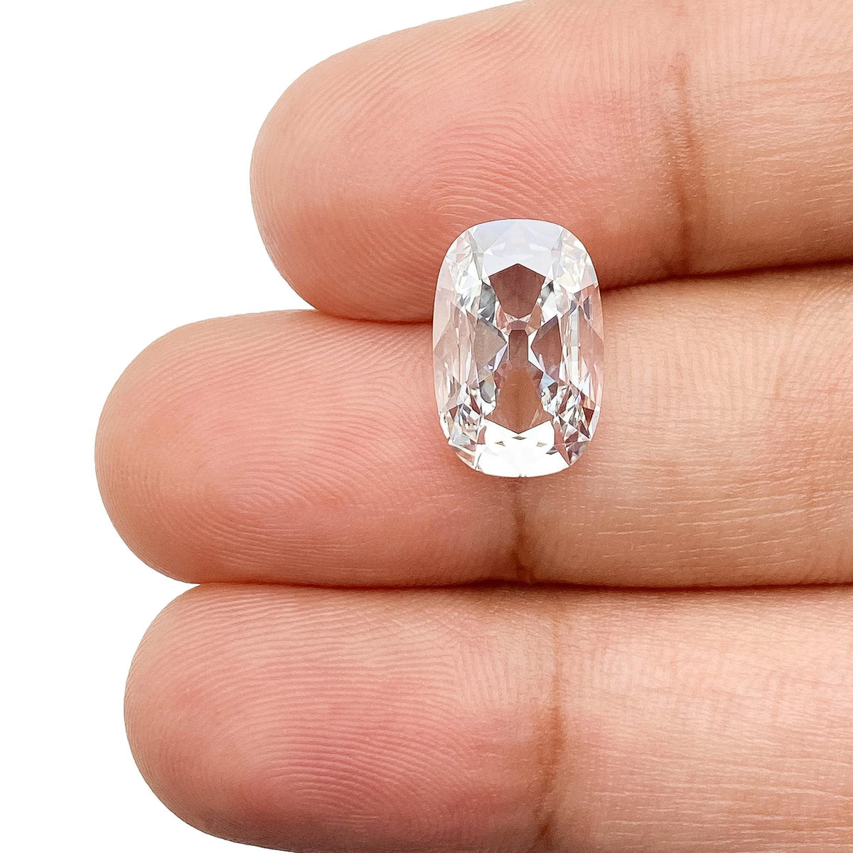 2.71ct | E/VS1 Antique Cushion Shape Old Mine Cut Lab Diamond (IGI)