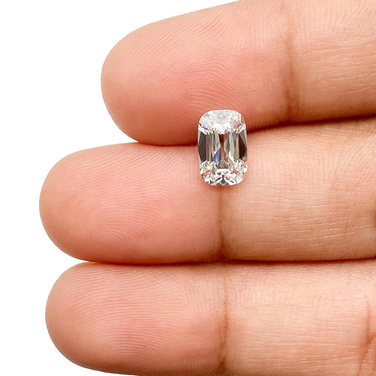 1.39ct | E/VS1 Cushion Shape Old Mine Cut Lab Diamond (IGI)