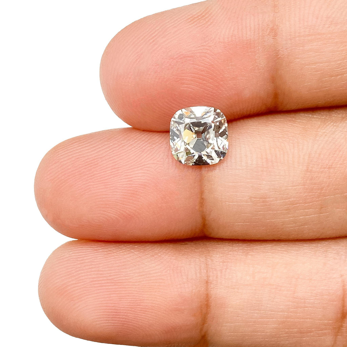 1.54ct | H/VS1 Cushion Shape Old Mine Cut Lab Diamond (IGI)
