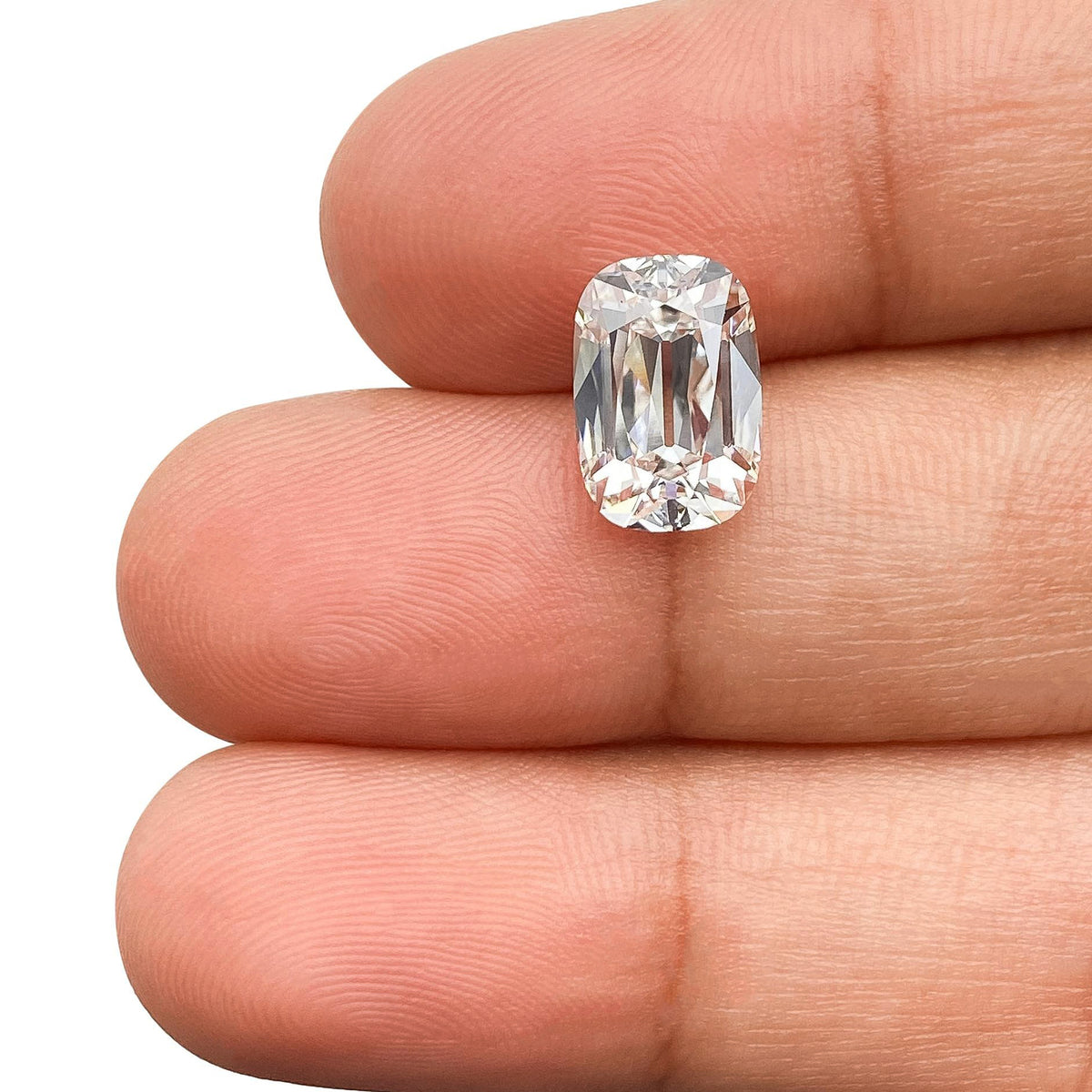2.64ct | F/VS2 Cushion Shape Old Mine Cut Lab Diamond (IGI)