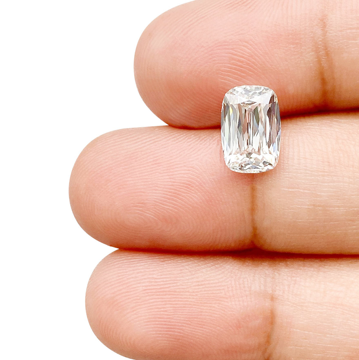 2.03ct | G/VVS2 Cushion Shape Old Mine Cut Lab Diamond (IGI)