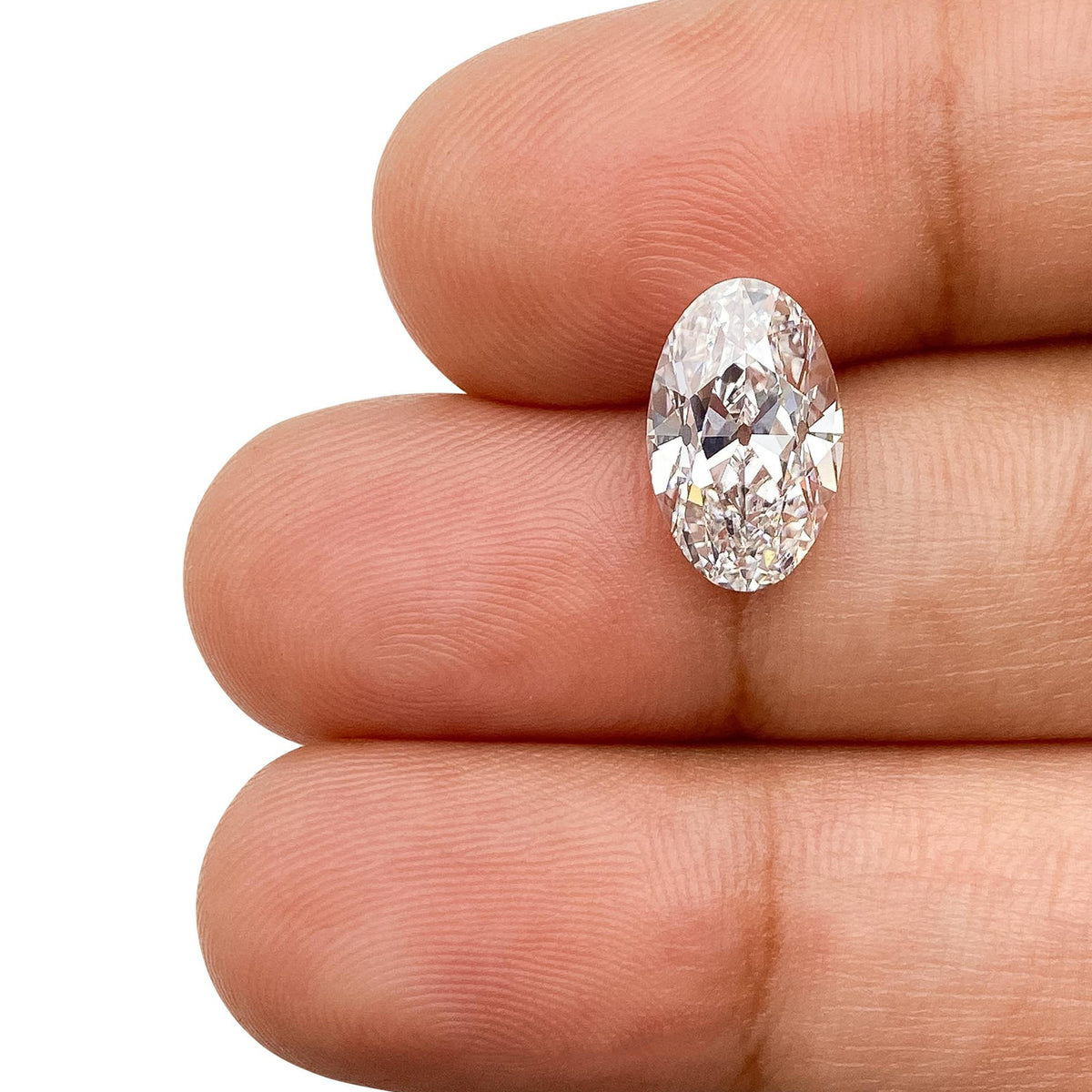 2.53ct | D/VS1 Oval Shape Old Mine Cut Lab Diamond (IGI)