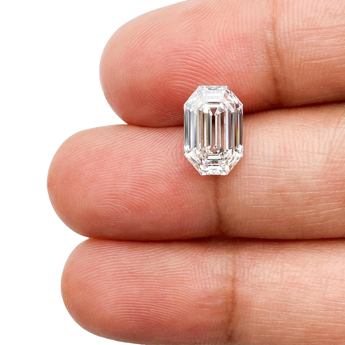 2.31ct | E/VS1 Antique Octagon Shape Step Cut Lab Diamond (IGI)