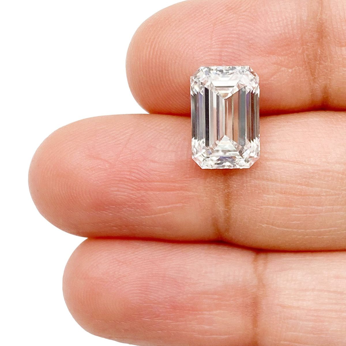 4.02ct | D/VS1 Emerald Shape Step Cut Lab Diamond (IGI)