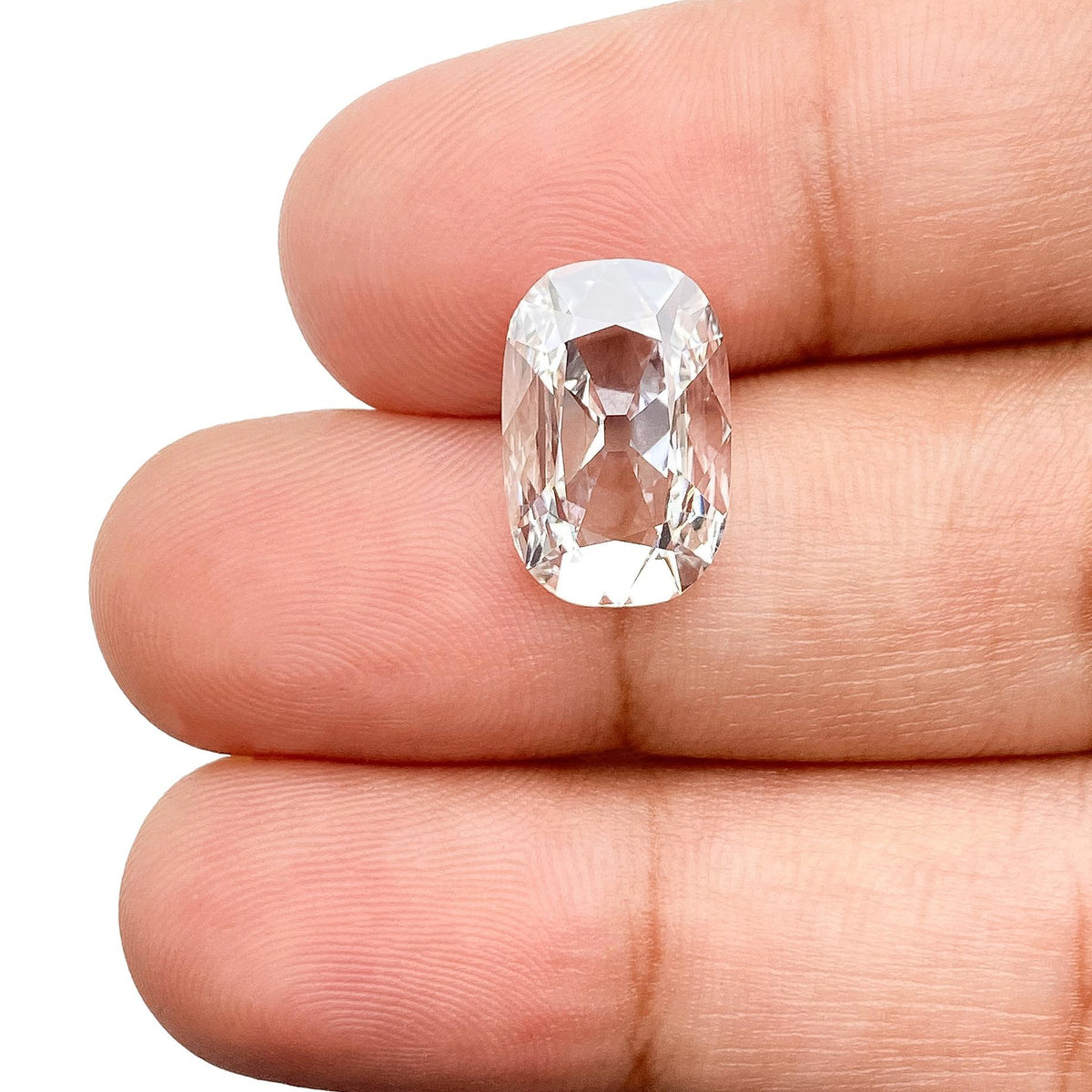 3.19ct | E/VVS2 Cushion Shape Old Mine Cut Lab Diamond (IGI)