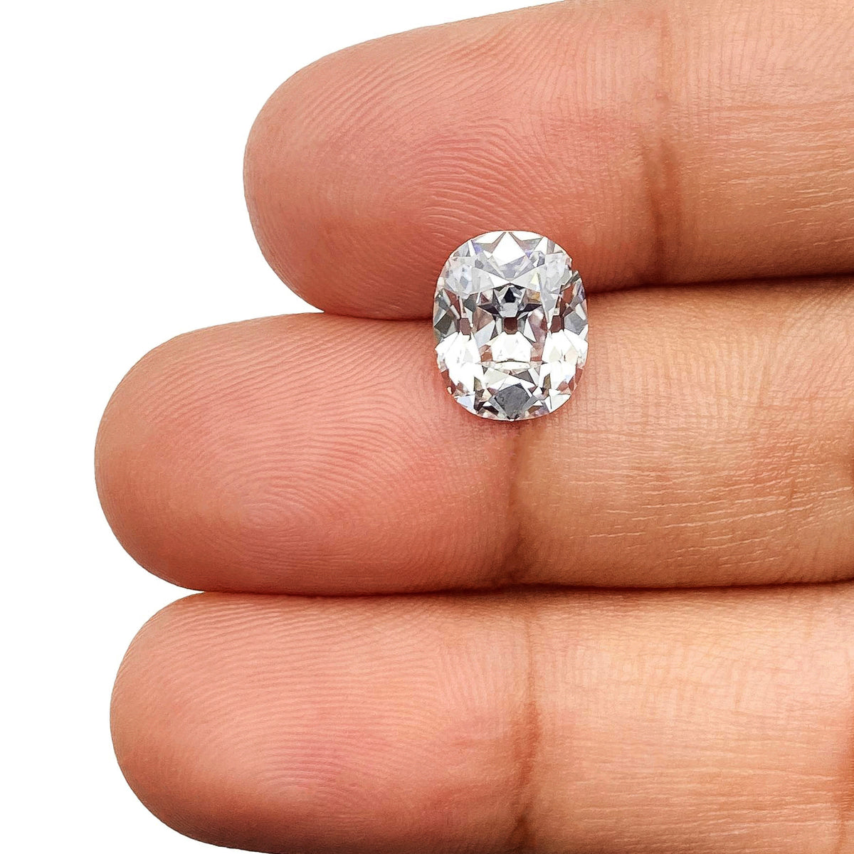 2.55ct | E/VS2 Hexagon Shape Step Cut Lab Diamond (IGI)