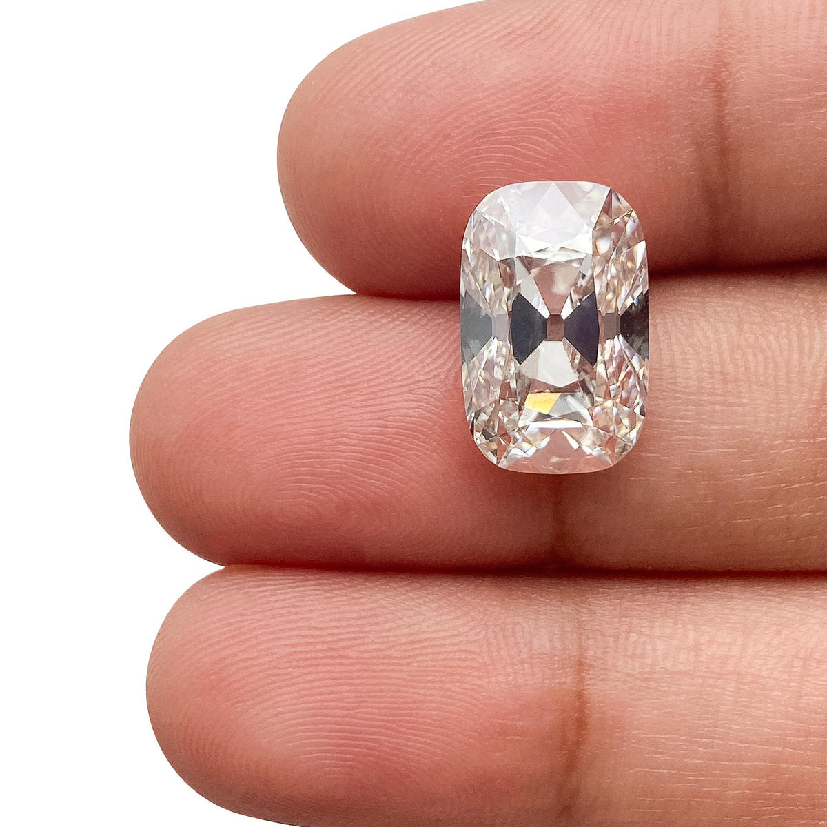 5.34ct | G/VVS2 Cushion Shape Old Mine Cut Lab Diamond (IGI)