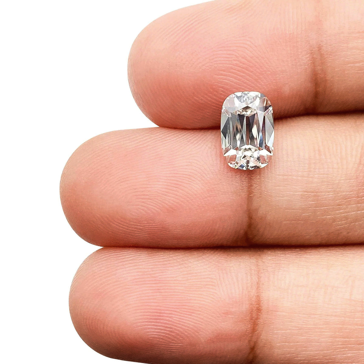 1.63ct | G/VVS2 Cushion Shape Old Mine Cut Lab Diamond (IGI)-LITHOS Diamond