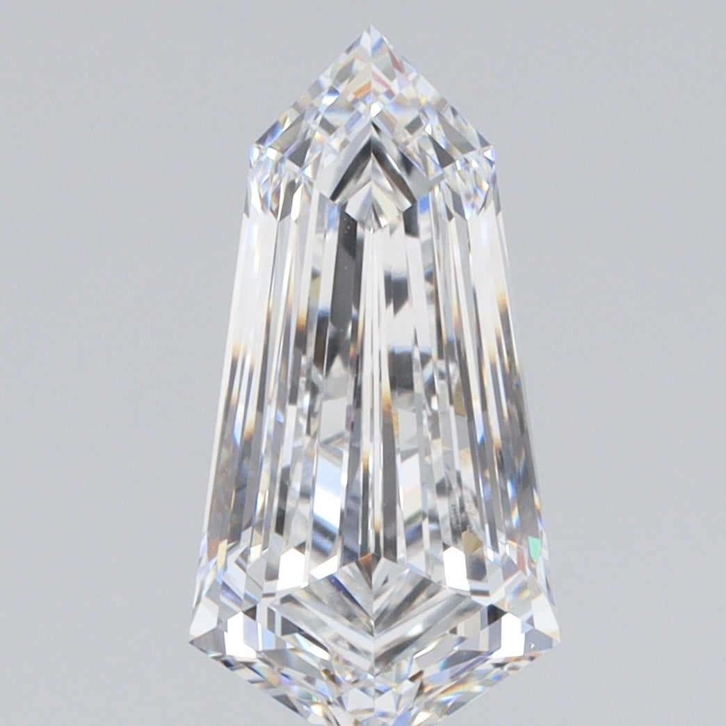 2.25ct | D/VVS2 Kite Shape Step Cut Lab Diamond (IGI)-LITHOS Diamond