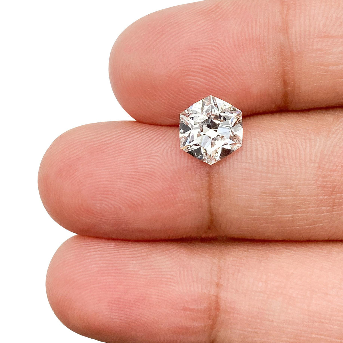 1.63ct | E/VVS2 Hexagon Shape Brilliant Cut Lab Diamond (IGI)