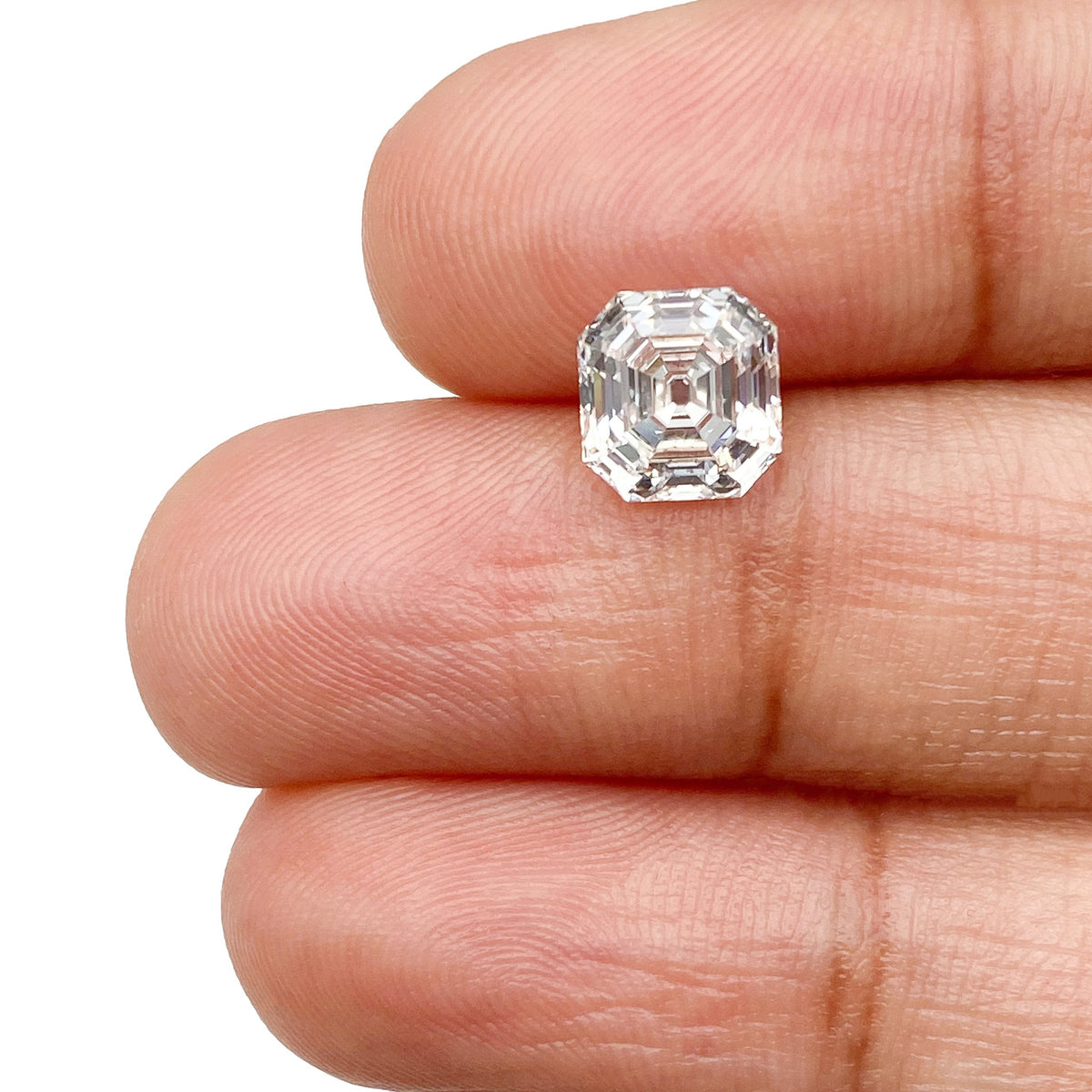 1.51ct | E/VVS2 Asscher Shape Step Cut Lab Diamond (IGI)