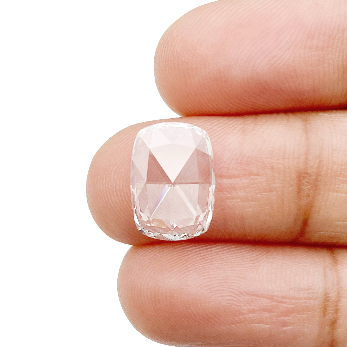 2.18ct | G/VS1 Cushion Shape Rose Cut Lab Diamond (IGI)