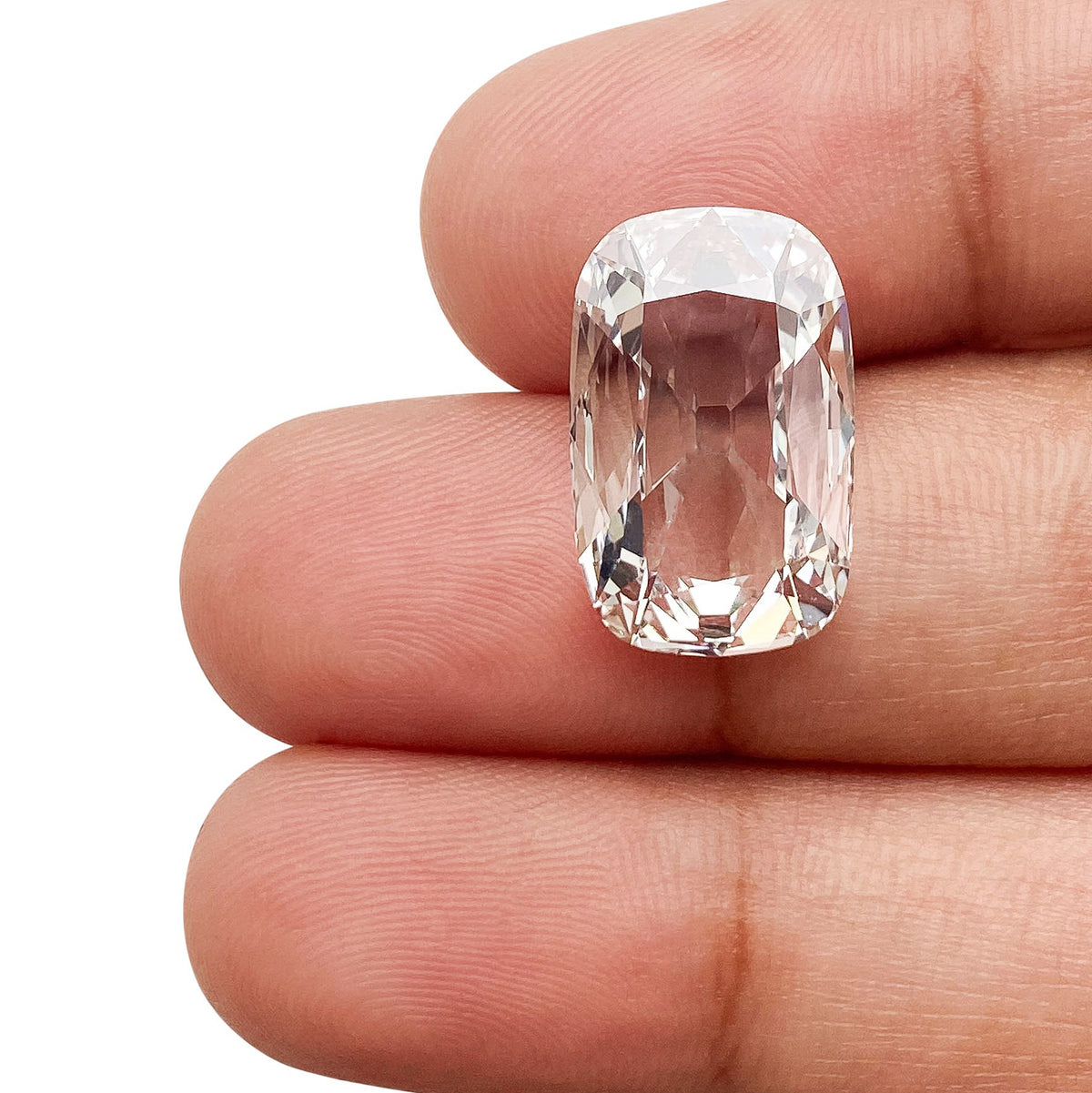 5.48ct | G/VS1 Cushion Shape Old Mine Cut Lab Diamond (IGI)