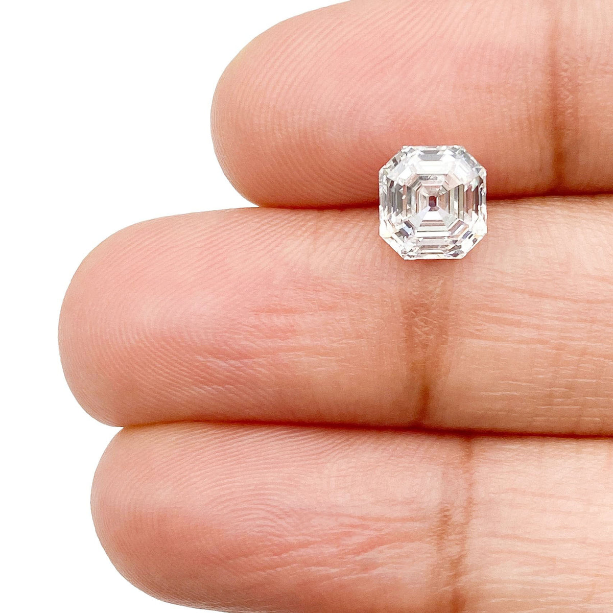 1.31ct | D/VVS2 Asscher Shape Step Cut Lab Diamond (IGI)