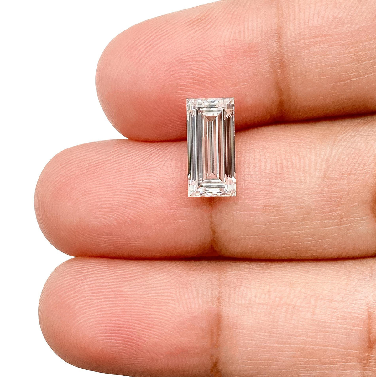 2.07ct | E/VS1 Baguette Shape Step Cut Lab Diamond (IGI)