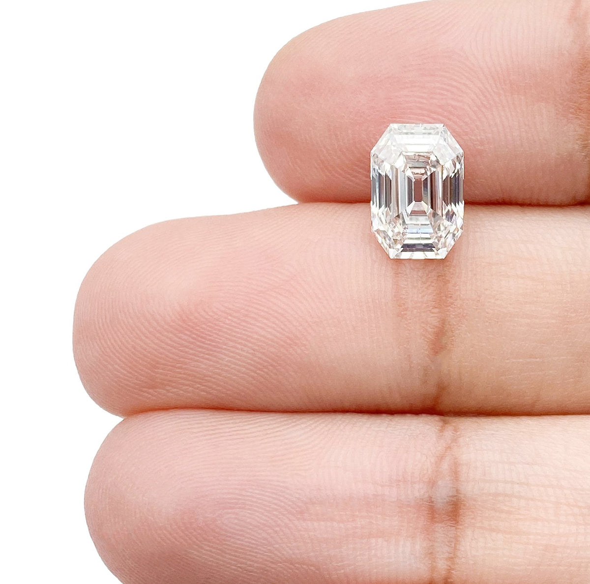 2.01ct | E/VS2 Octagon Shape Step Cut Lab Diamond (IGI)
