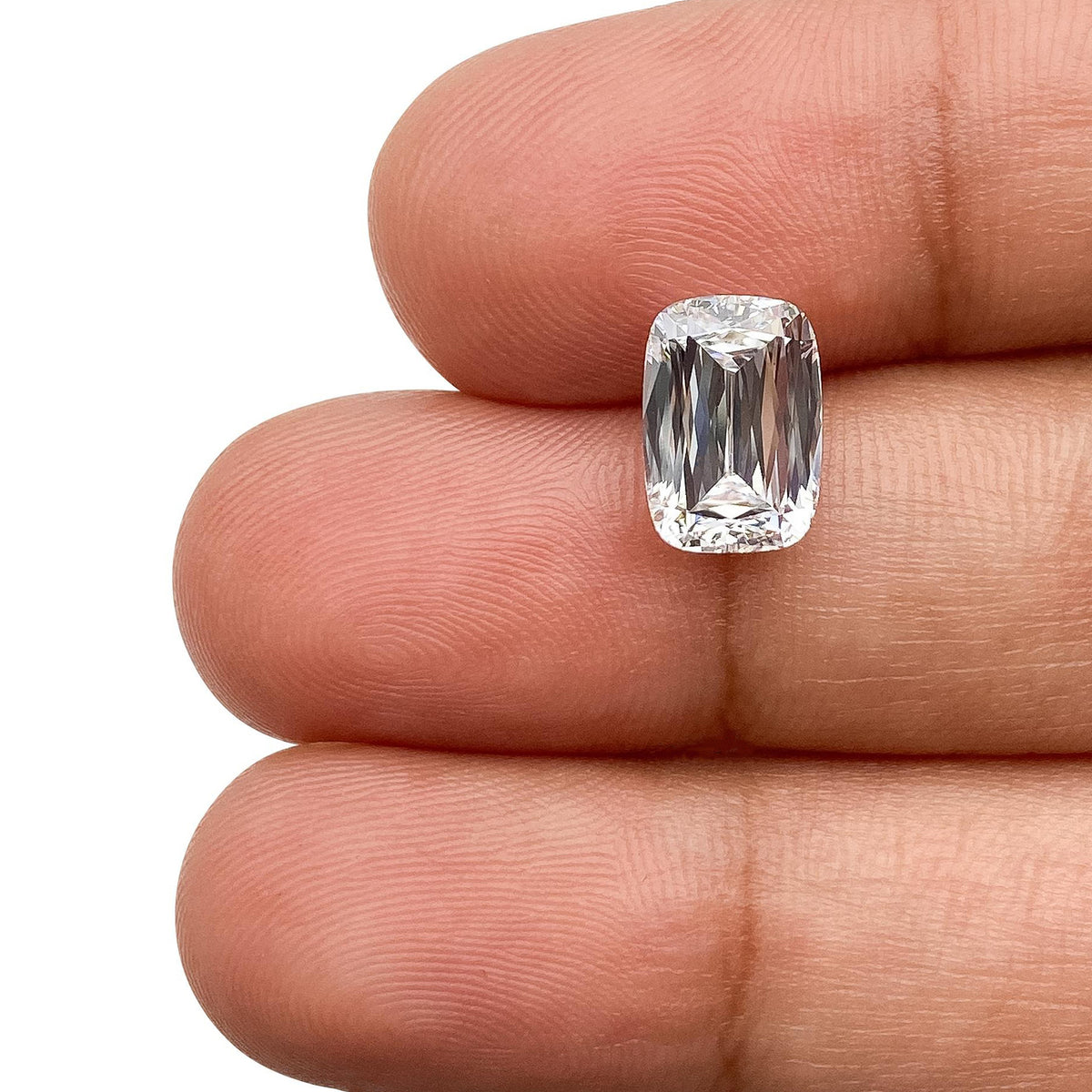 2.17ct | E/VS1 Cushion Shape Lattice Cut Lab Diamond (IGI)