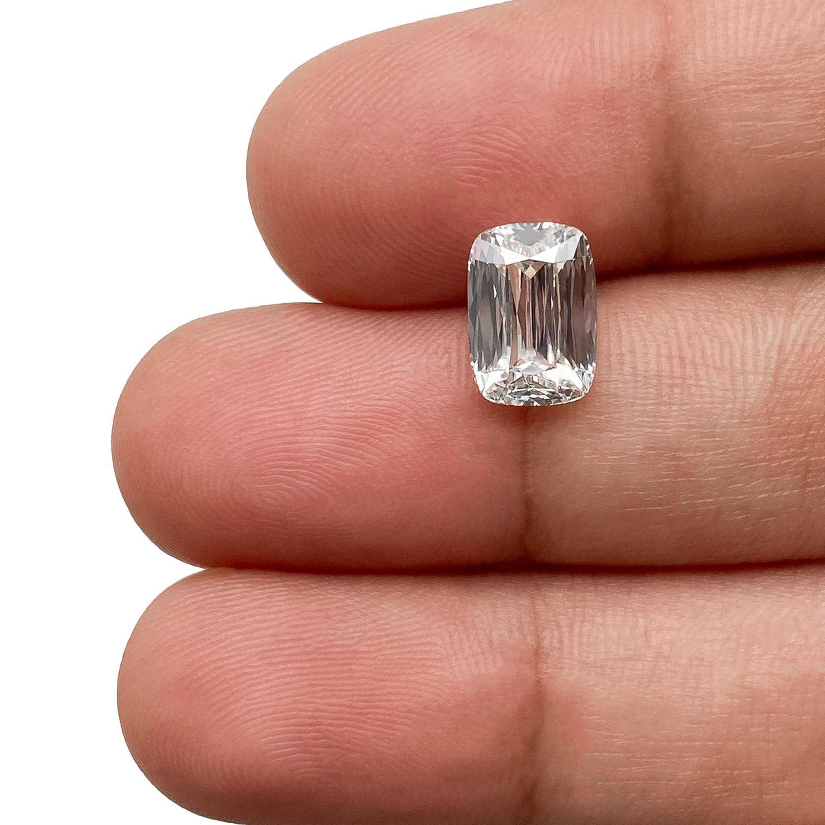 2.02ct | G/VVS2 Cushion Shape Lattice Cut Lab Diamond (IGI)