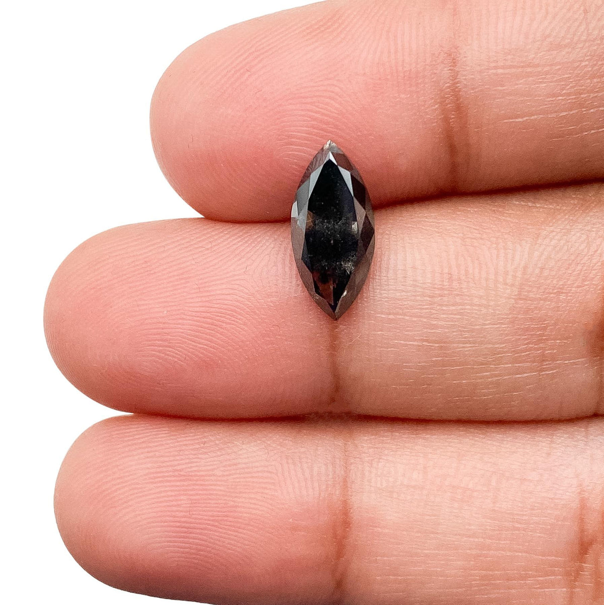 1.69ct | Salt & Pepper Marquise Shape Brilliant Cut Lab Diamond