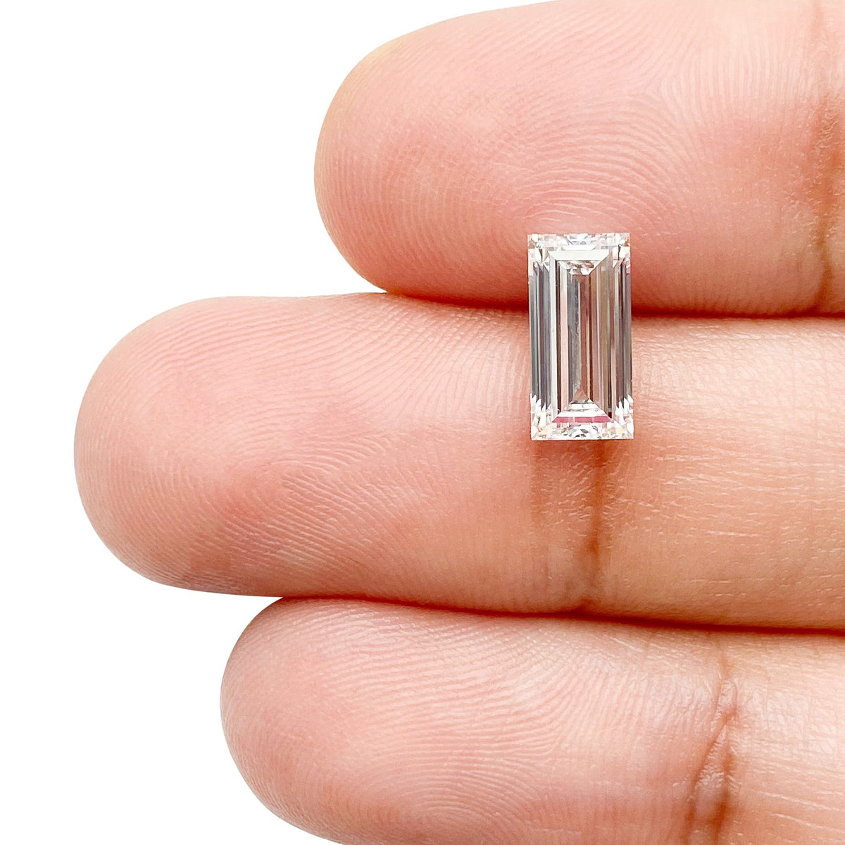 1.52ct | E/VS1 Baguette Shape Step Cut Lab Diamond (IGI)