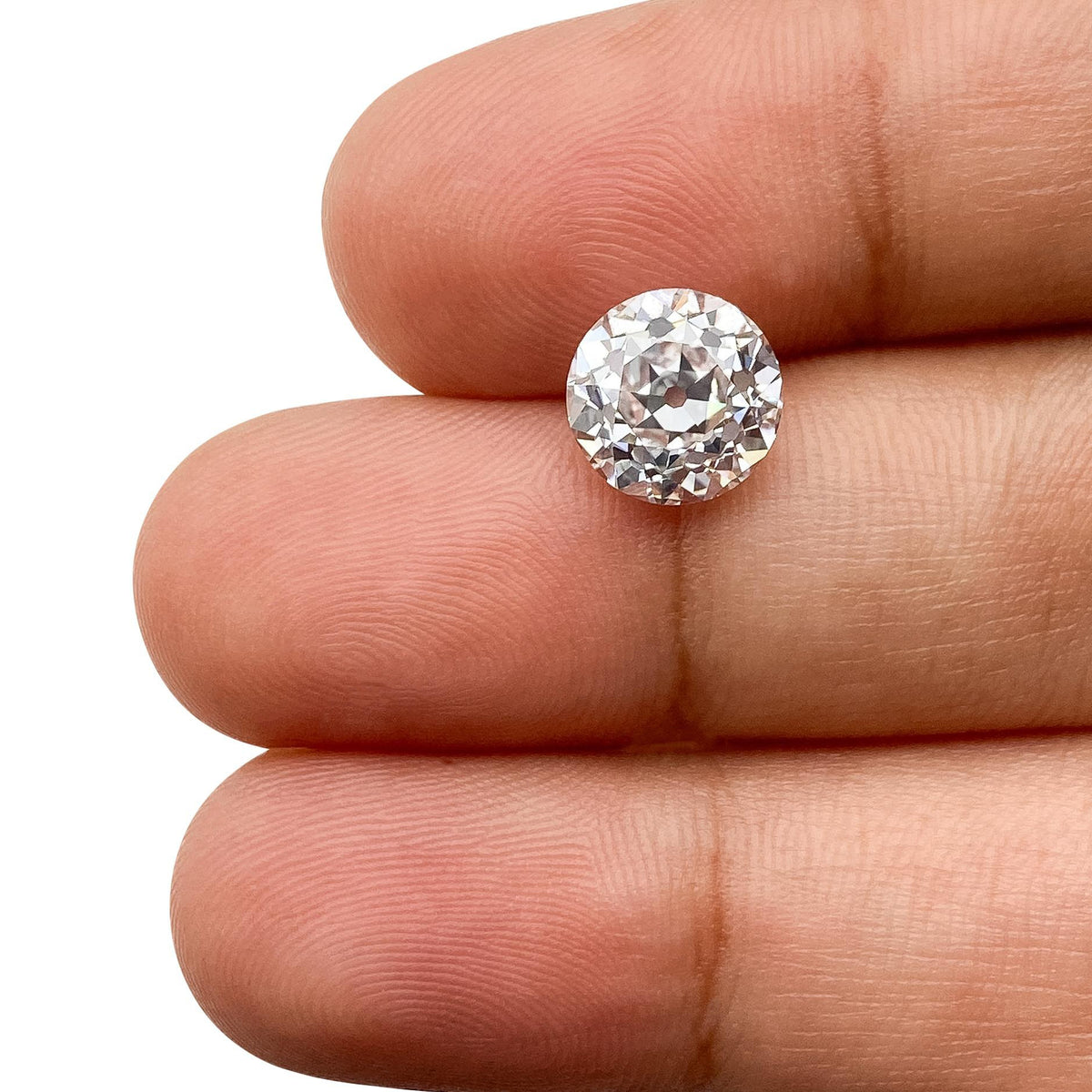 2.38ct | E/VS1 Round Shape Old European Cut Lab Diamond (IGI)-LITHOS Diamond