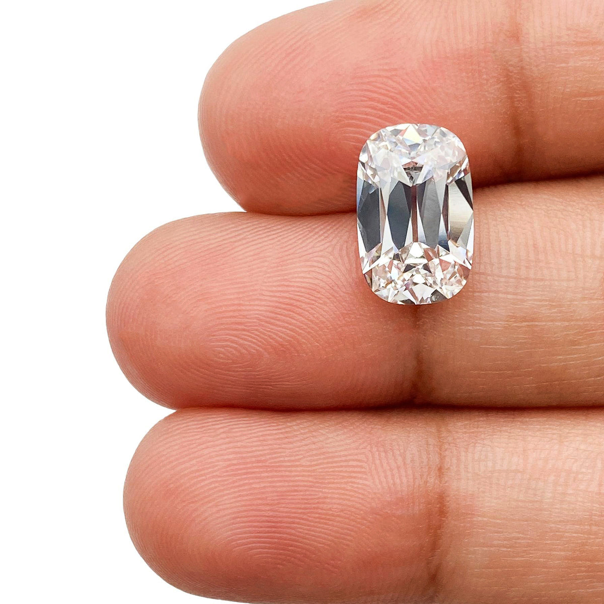 3.24ct | E/VS2 Cushion Shape Old Mine Cut Lab Diamond (IGI)