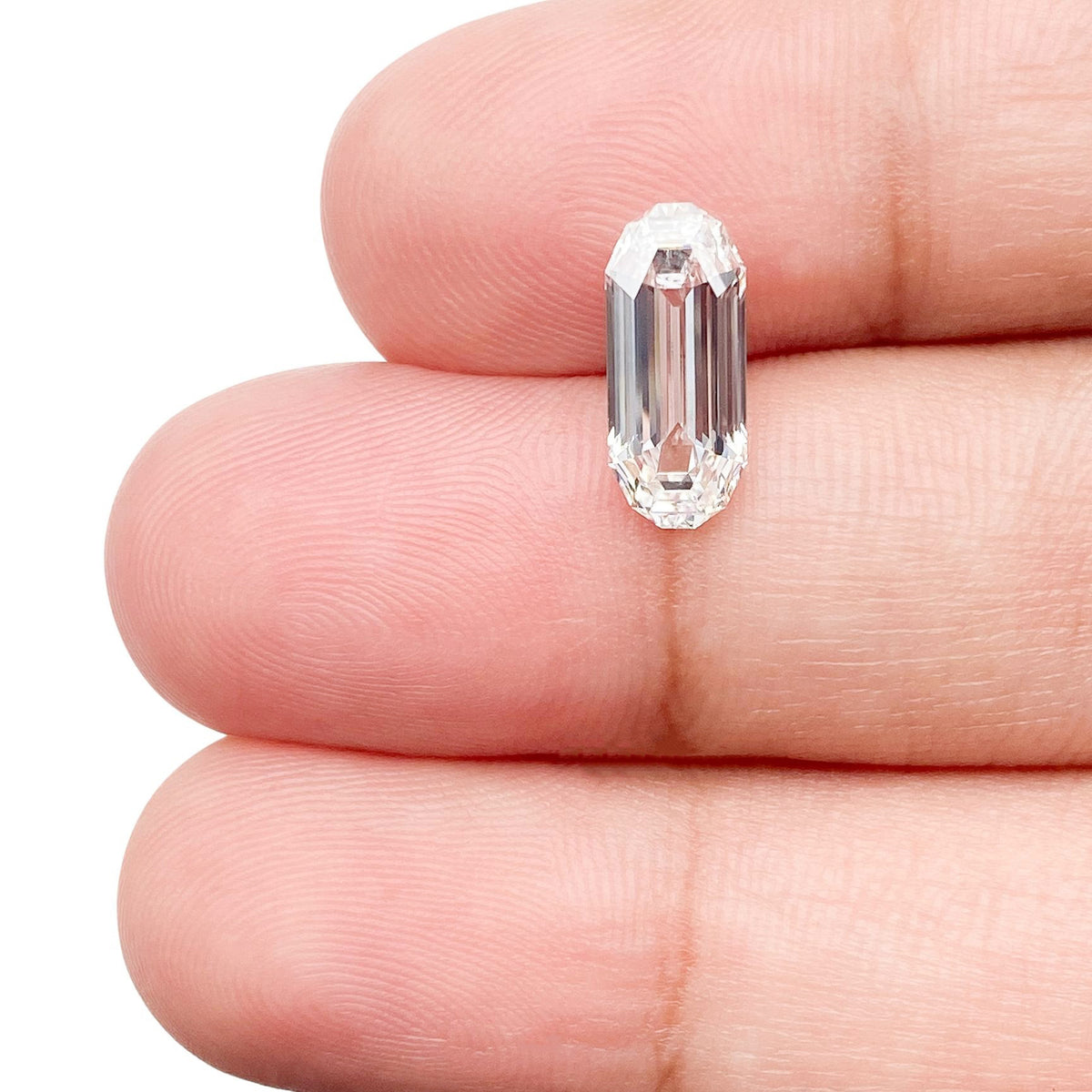 1.66ct | E/VS1 Octagon Shape Step Cut Lab Diamond (IGI)