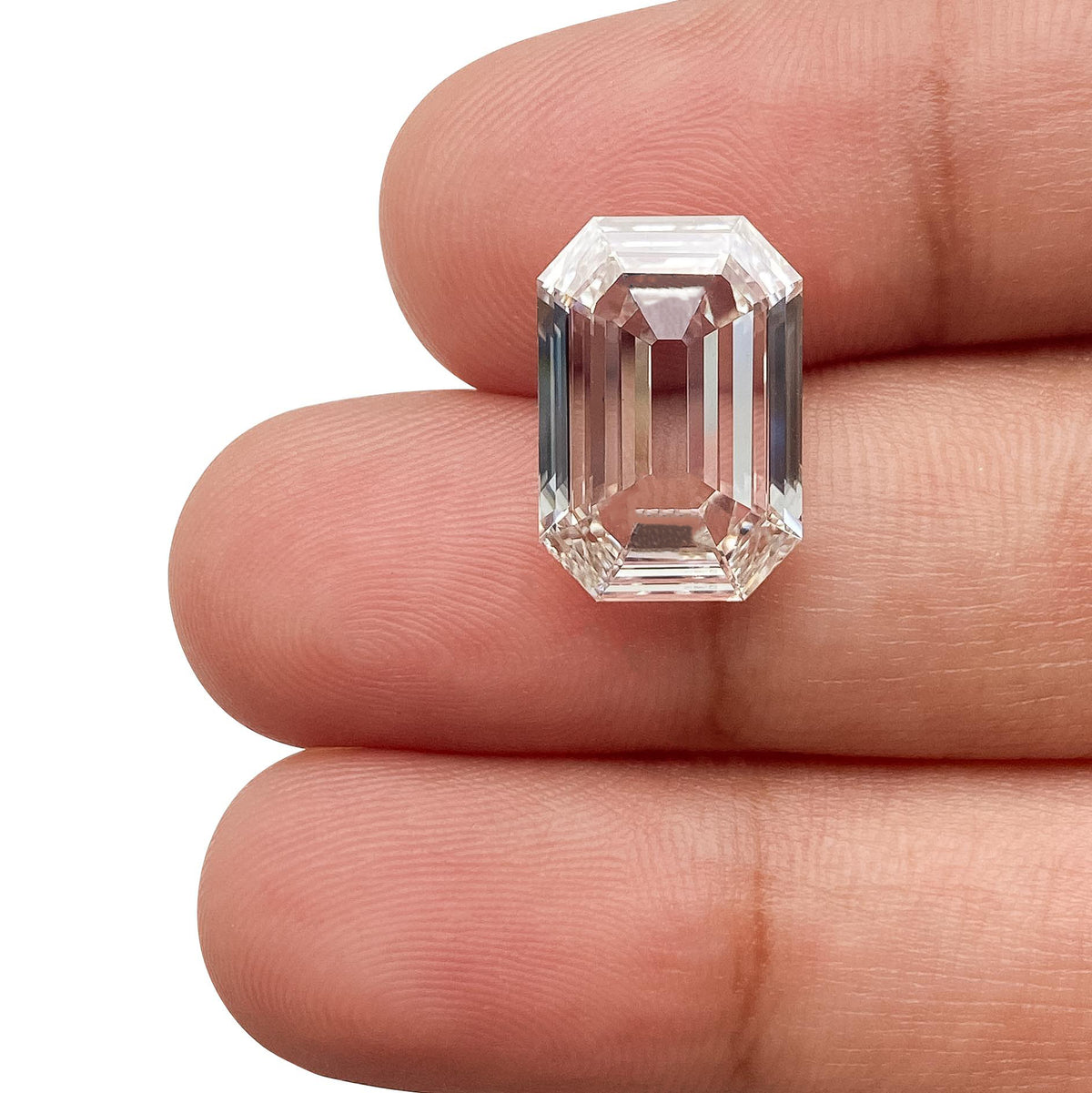 4.50ct | H/VS1 Octagon Shape Step Cut Lab Diamond (IGI)