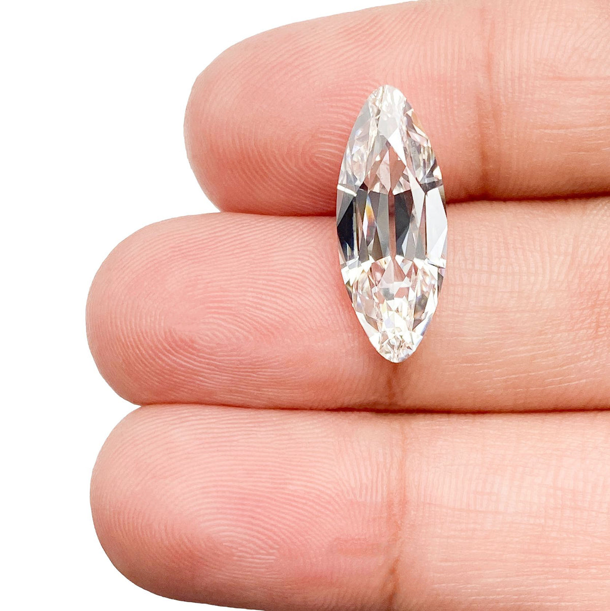 4.43ct | F/VS1 Oval Shape Old Mine Cut Lab Diamond (IGI)-LITHOS Diamond
