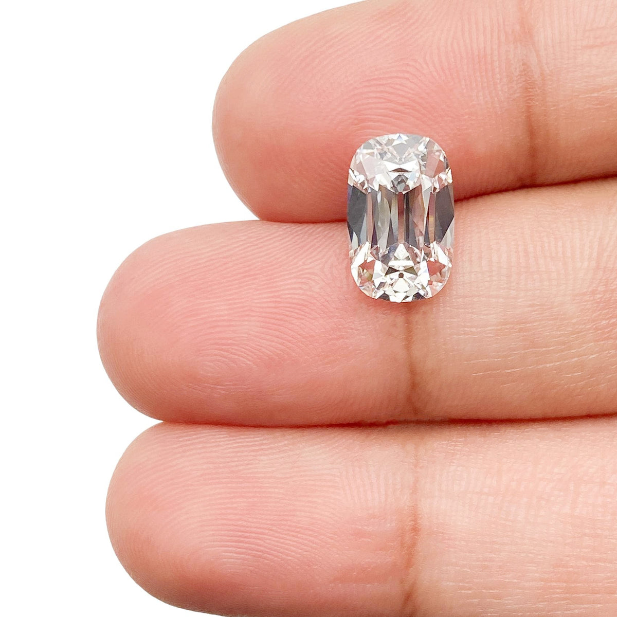 2.71ct | E/VVS2 Cushion Shape Old Mine Cut Lab Diamond (IGI)