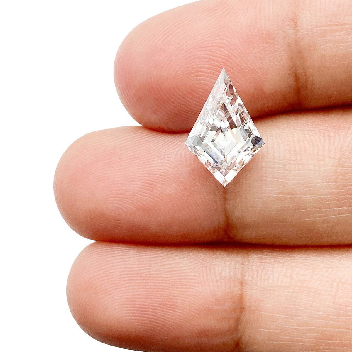 3.01ct | E/VVS2 Kite Shape Step Cut Lab Diamond (IGI)
