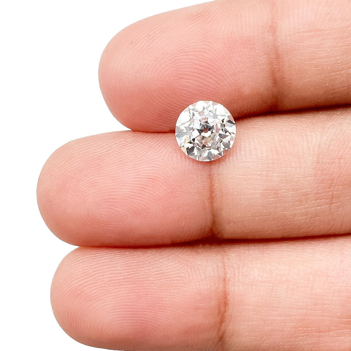 1.51ct | E/VS1 Round Shape Old European Cut Lab Diamond (IGI)