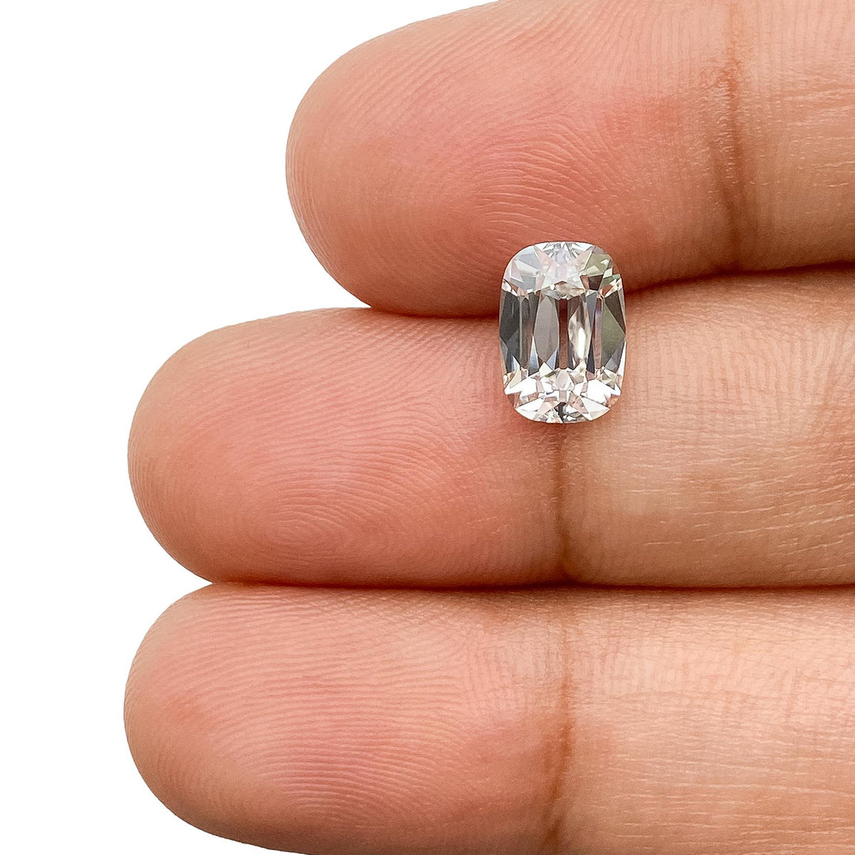 1.51ct | F/VVS2 Cushion Shape Old Mine Cut Lab Diamond (IGI)