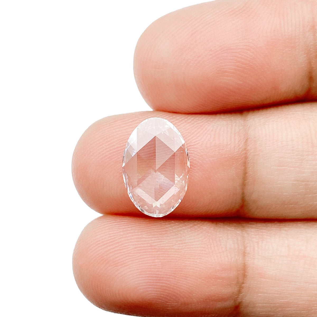 1.85ct | E/VS1 Oval Shape Rose Cut Lab Diamond (IGI)
