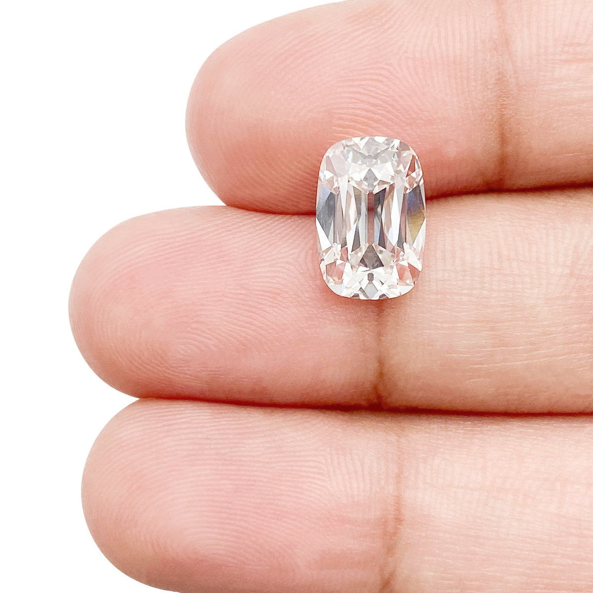 2.81ct | G/VS1 Cushion Shape Old Mine Cut Lab Diamond (IGI)