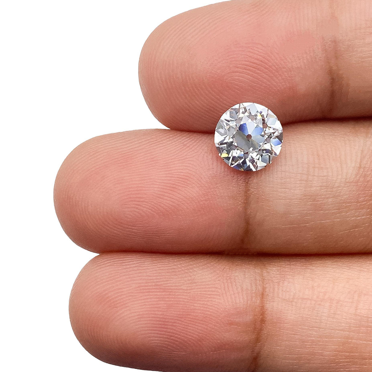 1.66ct | D/VVS2 Round Shape Old European Cut Lab Diamond (IGI)