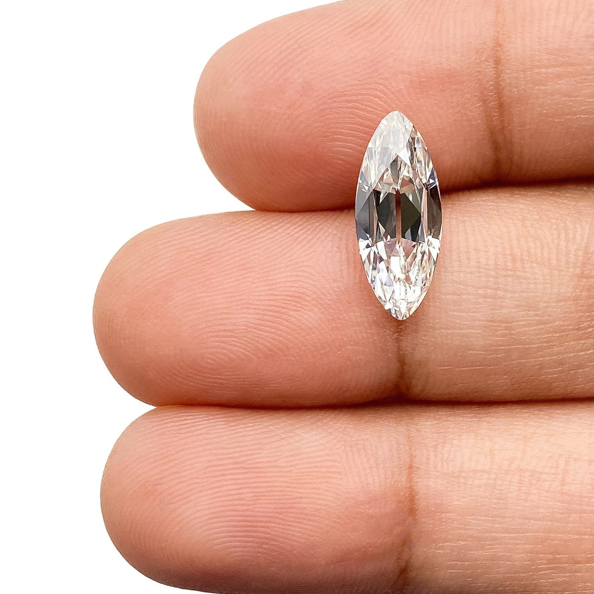 2.19ct | F/VS2 Oval Shape Old Mine Cut Lab Diamond (IGI)
