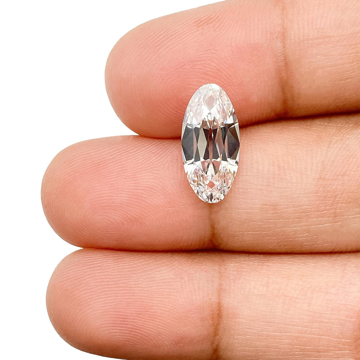 2.64ct | E/VS1 Oval Shape Old Mine Cut Lab Diamond (IGI)