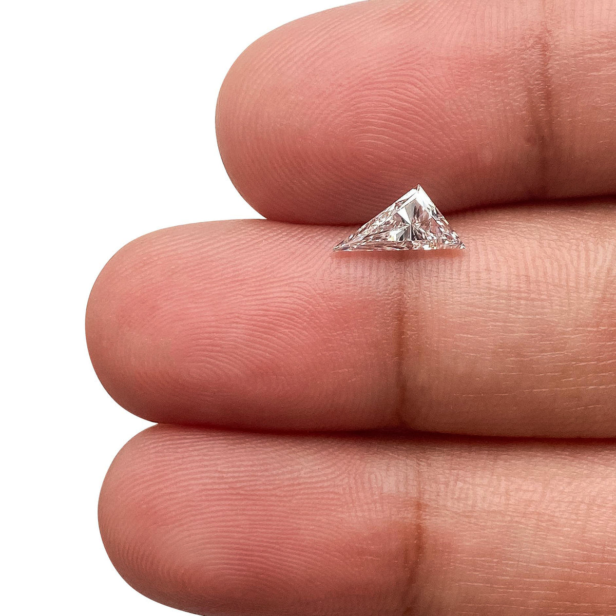 0.52ct | E/VS1 Triangular Shape Brilliant Cut Lab Diamond