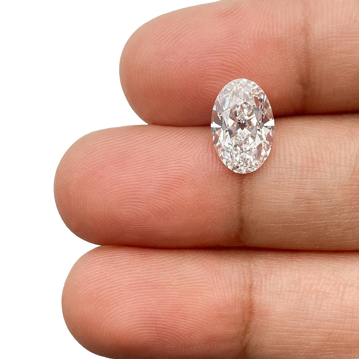 2.28ct | D/VVS2 Oval Shape Old Mine Cut Lab Diamond (IGI)