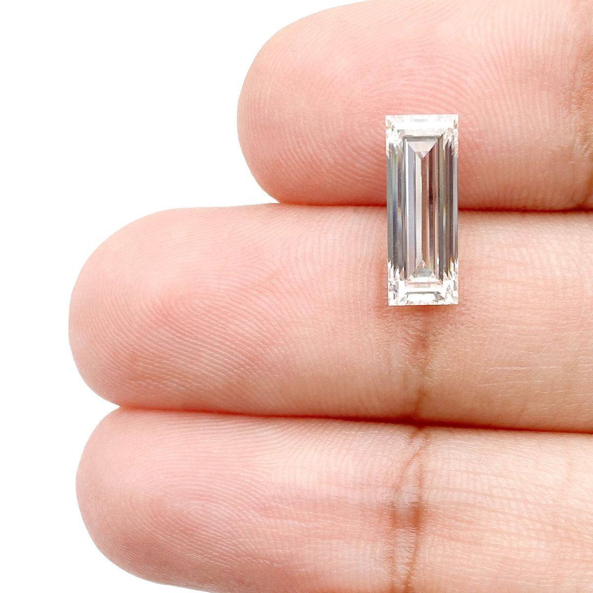 1.81ct | E/VS1 Baguette Shape Step Cut Lab Diamond (IGI)