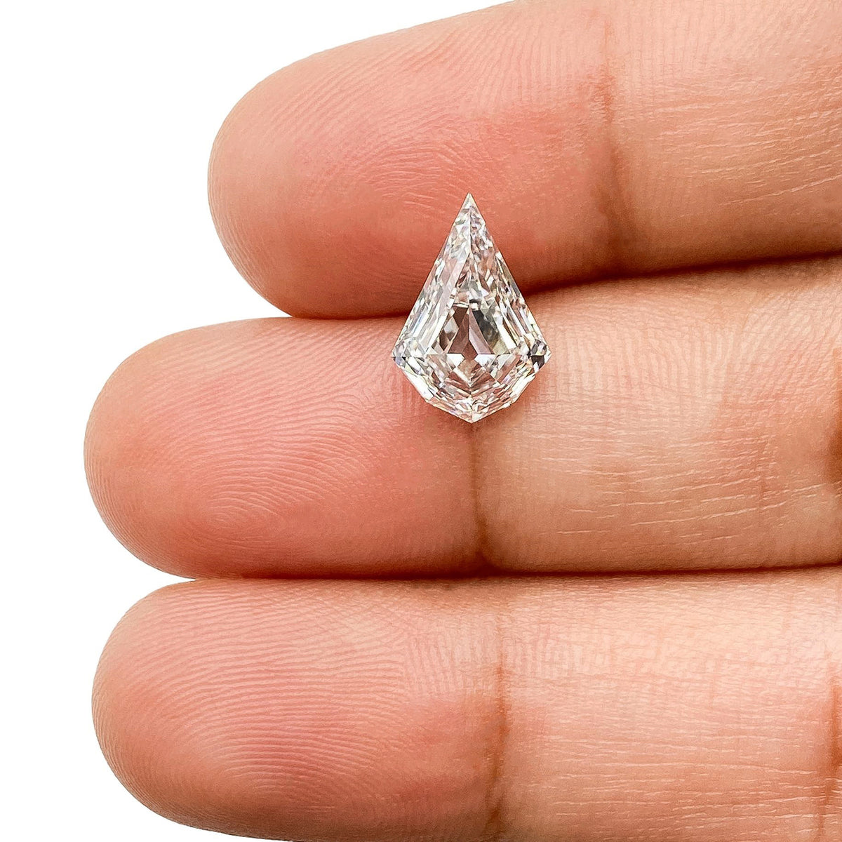 2.10ct | E/VS1 Kite Shape Step Cut Lab Diamond (IGI)