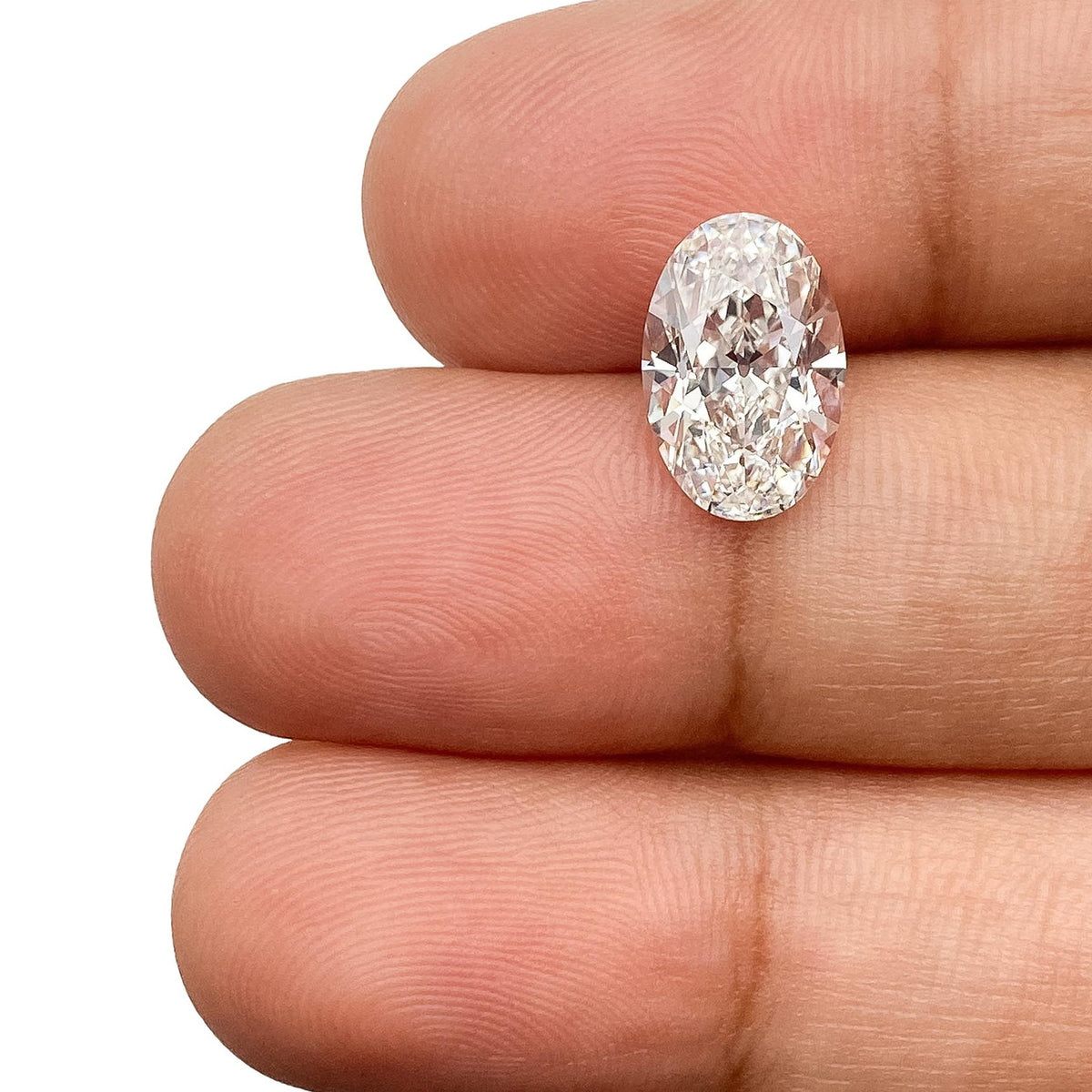 2.51ct | E/VVS2 Oval Shape Old Mine Cut Lab Diamond (IGI)