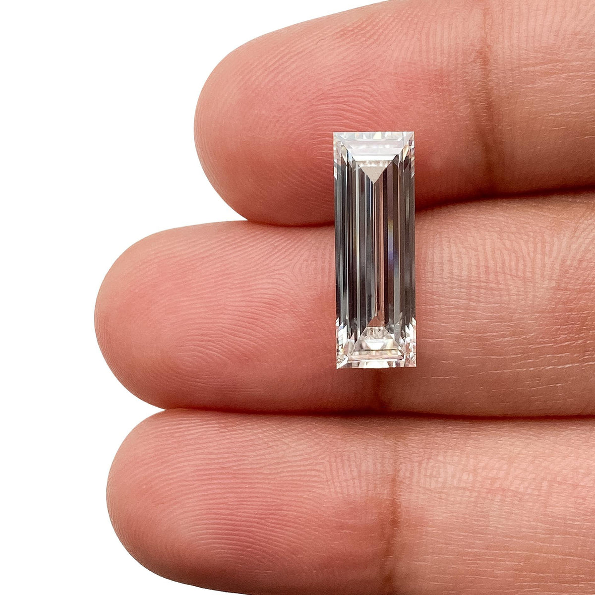 2.82ct | G/VVS2 Baguette Shape Step Cut Lab Diamond (IGI)
