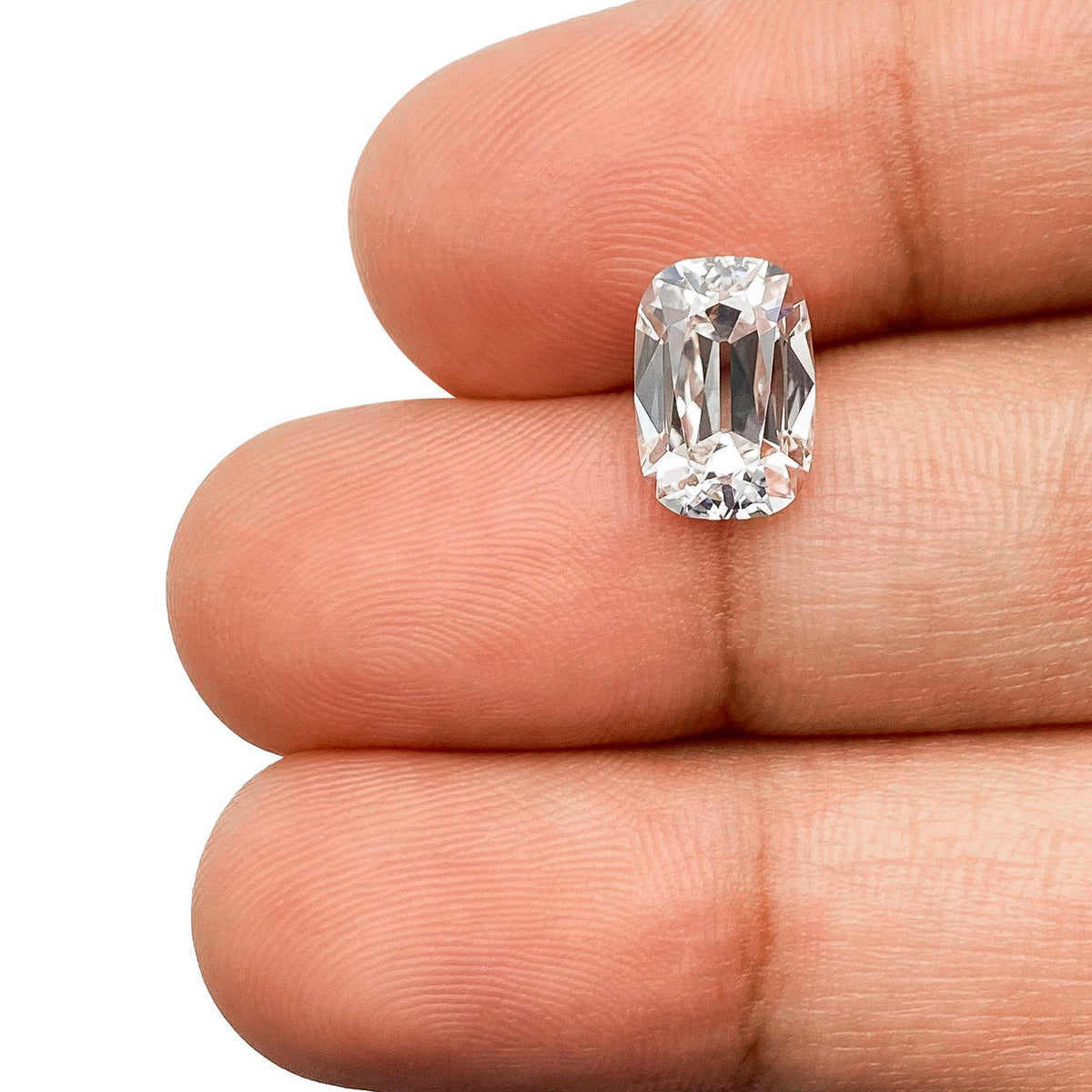 2.18ct | E/VS1 Cushion Shape Old Mine Cut Lab Diamond (IGI)