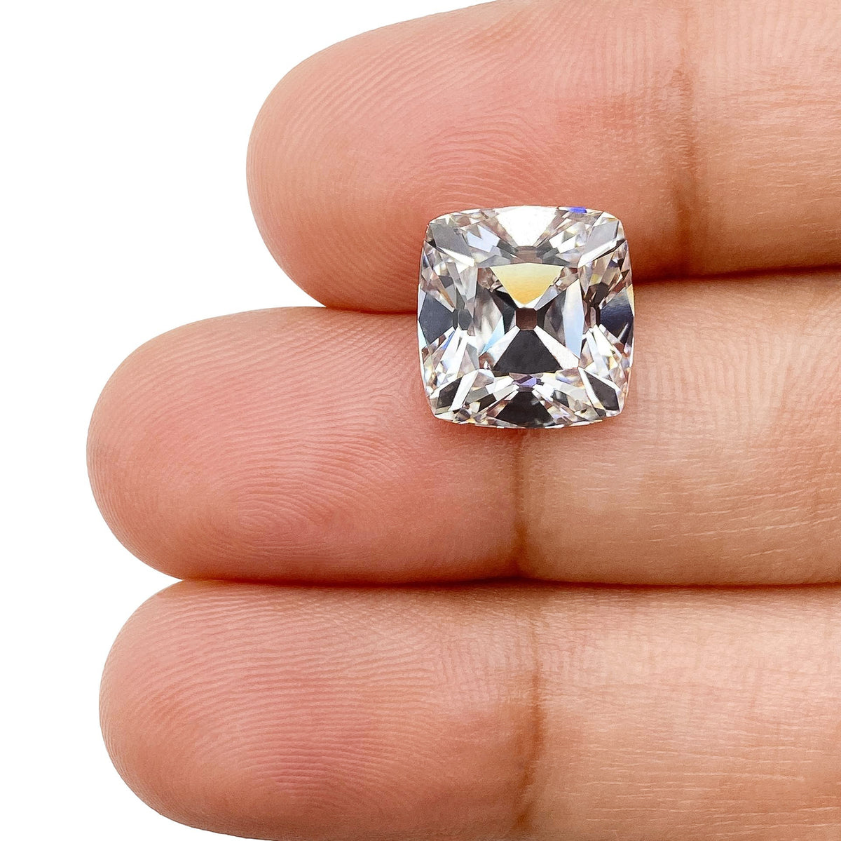 5.03ct | E/VVS2 Cushion Shape Peruzzi Cut Lab Diamond (IGI)