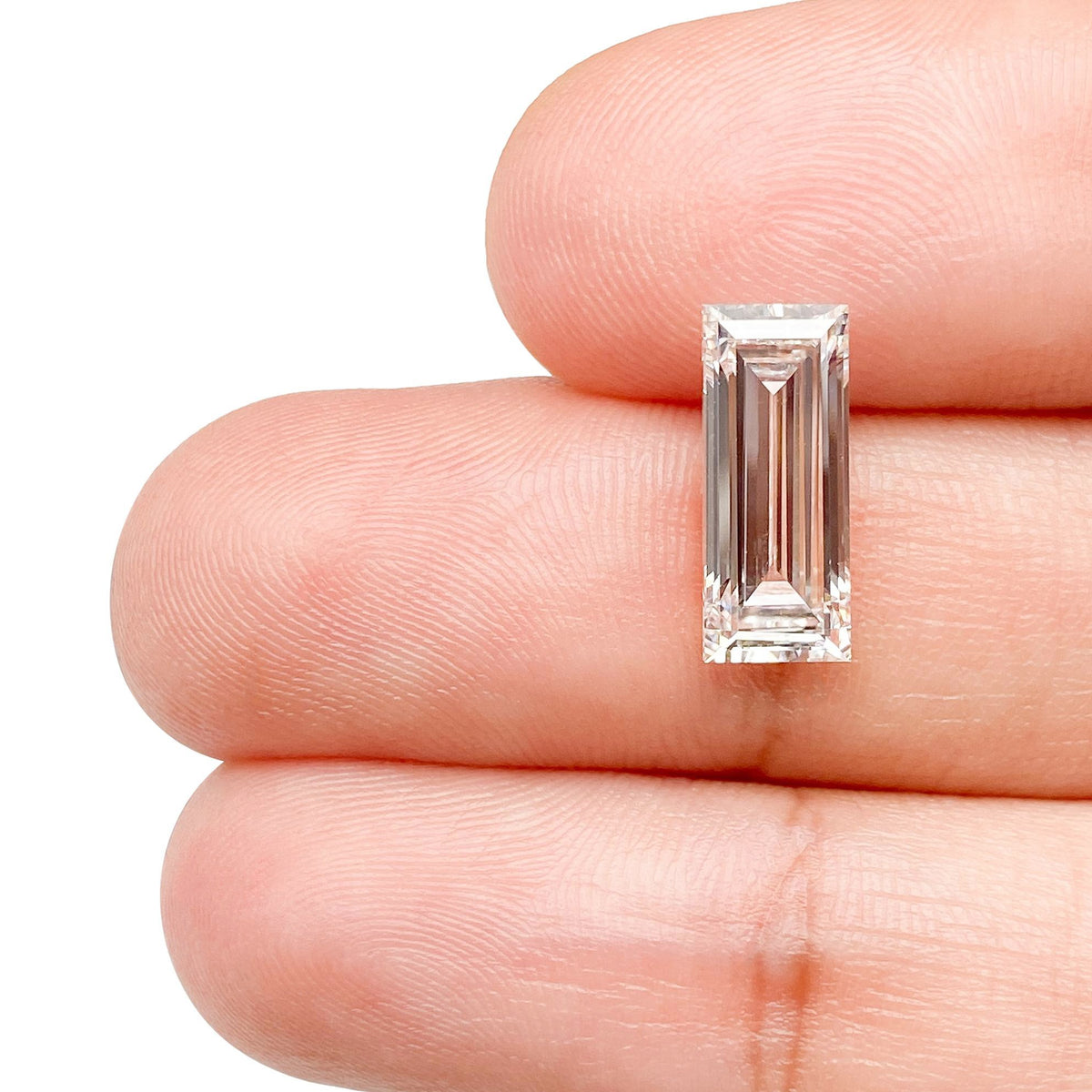 2.41ct | E/VVS2 Baguette Shape Step Cut Lab Diamond (IGI)